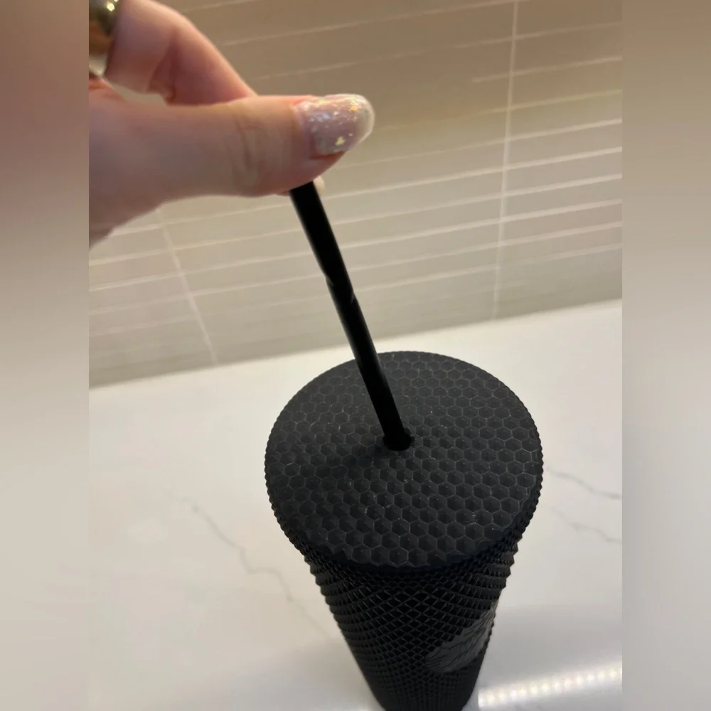 Starbucks Matte Black Studded Tumbler 24 ounce‎